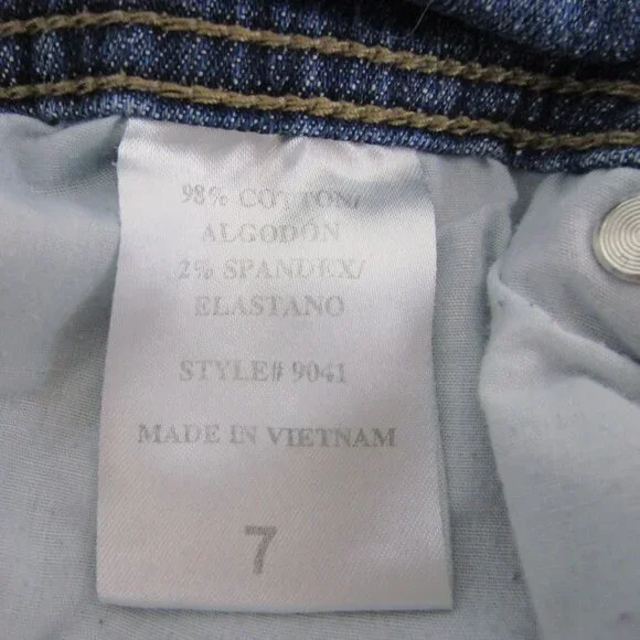 eunina Distressed Sasha Low Rise Relaxed Skinny Jeans - Picture 7 of 8